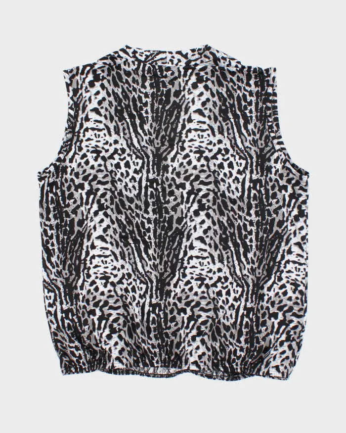 Vintage Y2k 00s SalsaSalsa Leopard Print Top - M sold by Rokit product image thumbnail 2