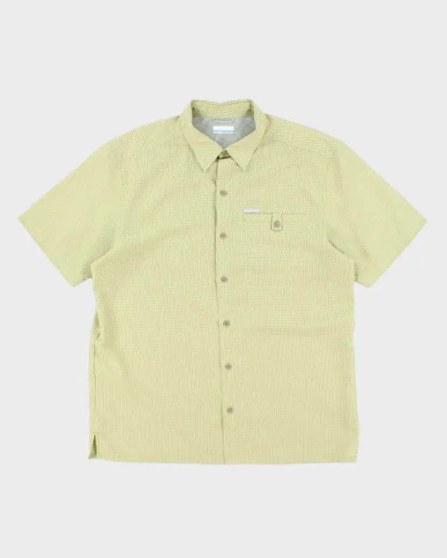 Vintage Columbia Short Sleeve Check Shirt - L made by Columbia