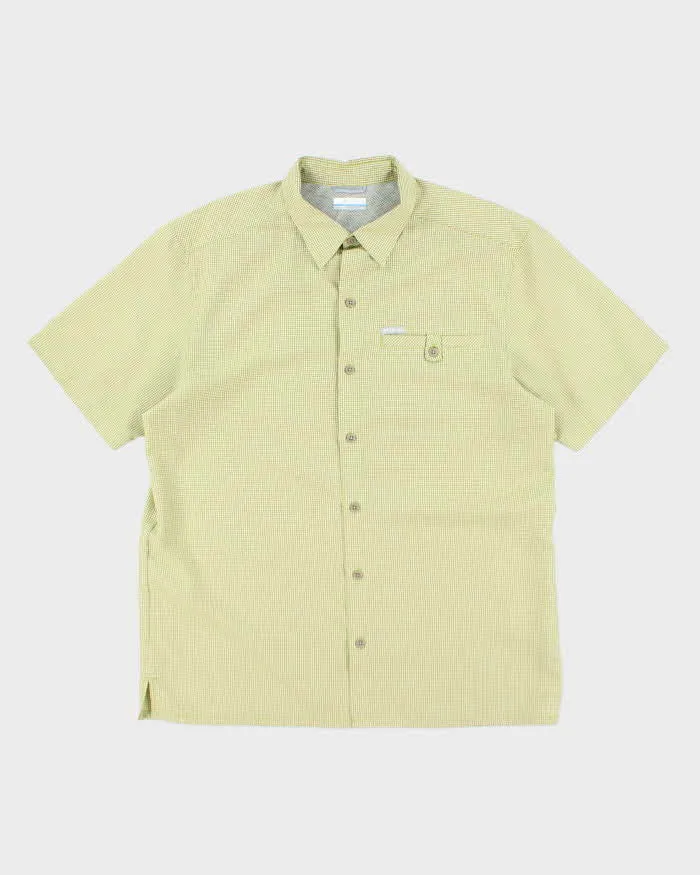Vintage Columbia Short Sleeve Check Shirt - L sold by Rokit