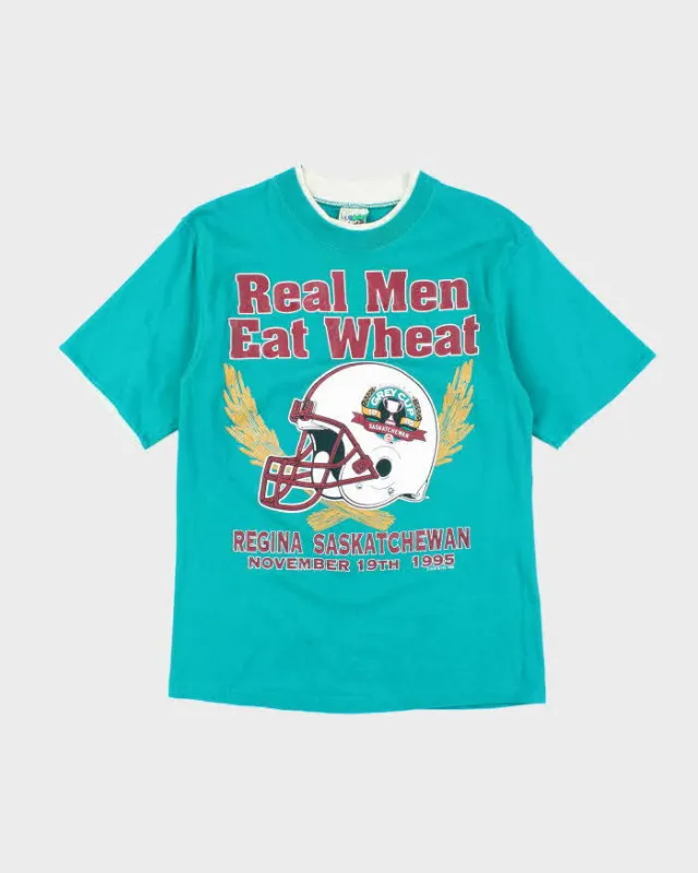 Vintage 90's Grey Cup Champions American Football T-Shirt - S sold by Rokit