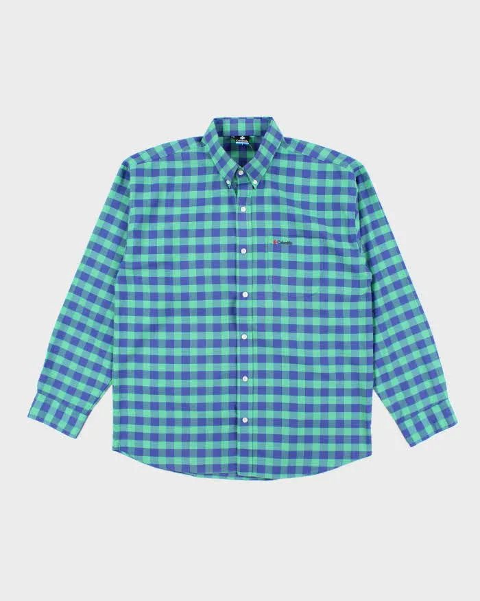 Vintage Columbia Long Sleeve Check Shirt - XL sold by Rokit