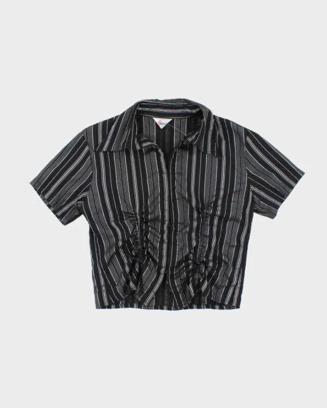 Vintage 90s Kilman Ruched Clasp Blouse - M sold by Rokit