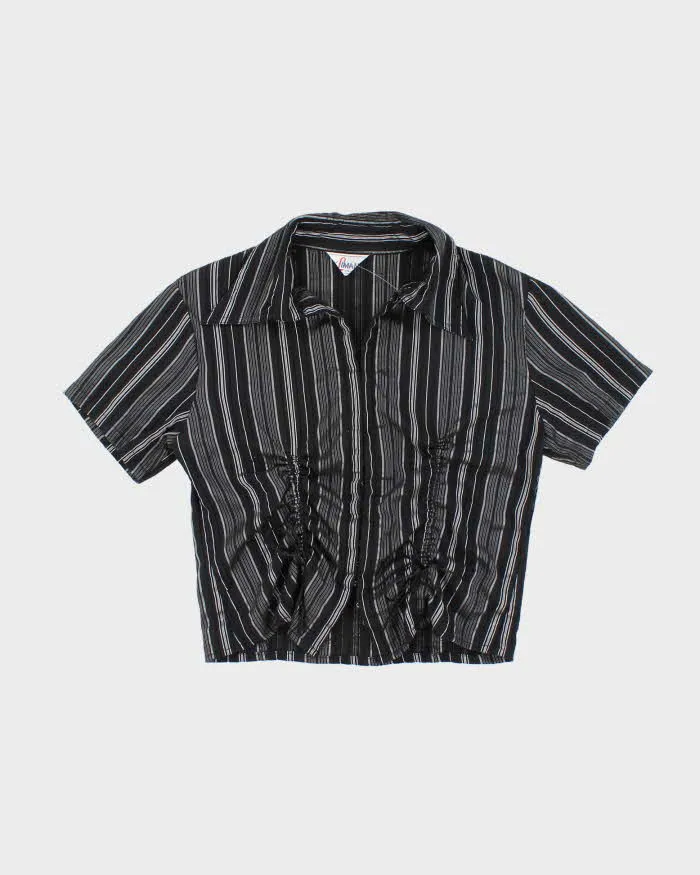Vintage 90s Kilman Ruched Clasp Blouse - M sold by Rokit