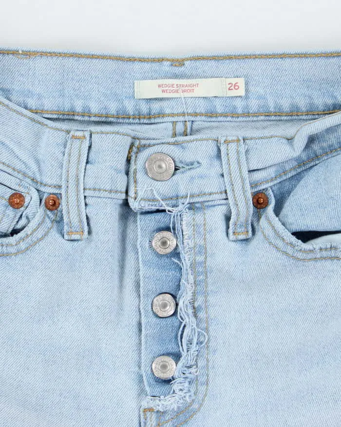 Vintage Levi's Distressed Denim Shorts - W26 sold by Rokit product image thumbnail 5