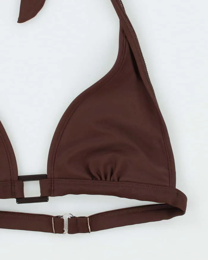 Vintage Y2k 00s Brown Bikini Top - M sold by Rokit product image thumbnail 3