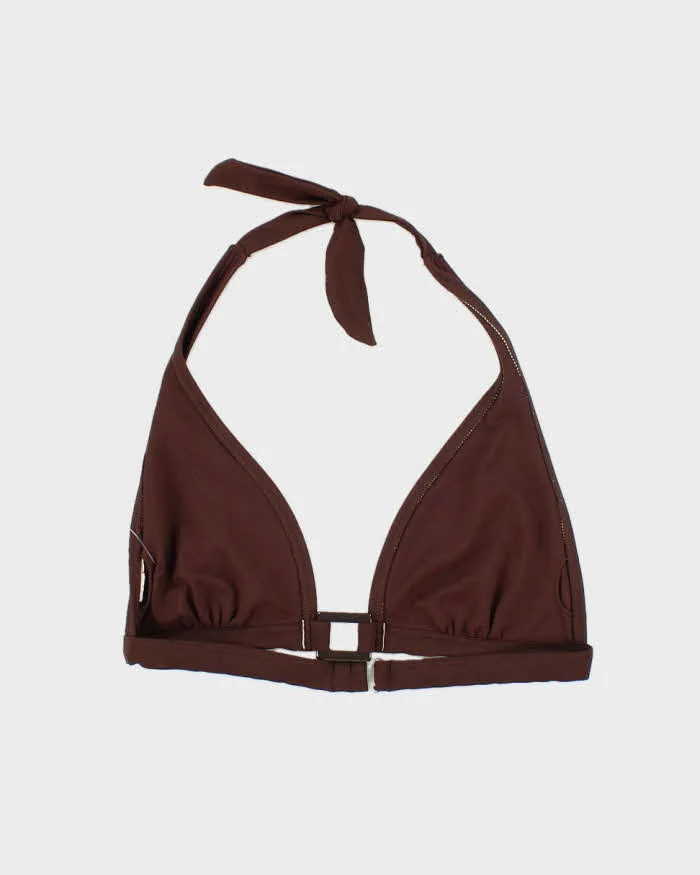 Vintage Y2k 00s Brown Bikini Top - M sold by Rokit product image thumbnail 2
