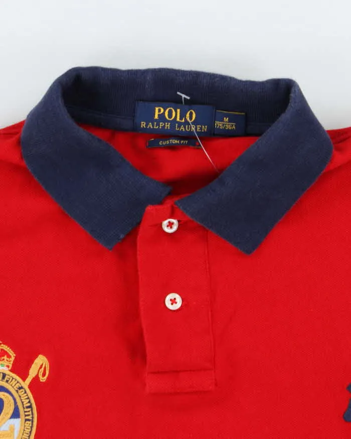 Vintage 2000's Ralph Lauren Big Horse Embroidered Polo Shirt - M sold by Rokit product image thumbnail 5