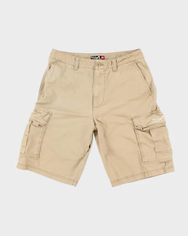 Vintage 2000's Quiksilver Baggy Cargo Shorts - W30 L10 sold by Rokit