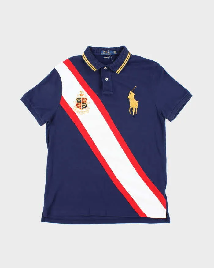 Vintage Y2K Ralph Lauren Big Horse Embroidered Polo Shirt - L sold by Rokit