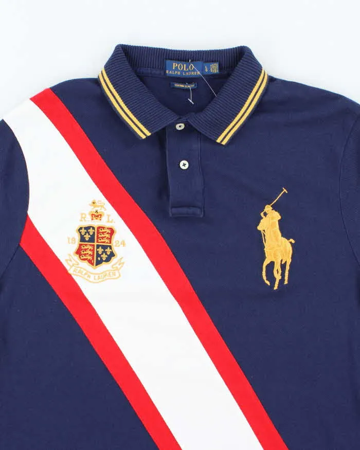 Vintage Y2K Ralph Lauren Big Horse Embroidered Polo Shirt - L sold by Rokit product image thumbnail 3