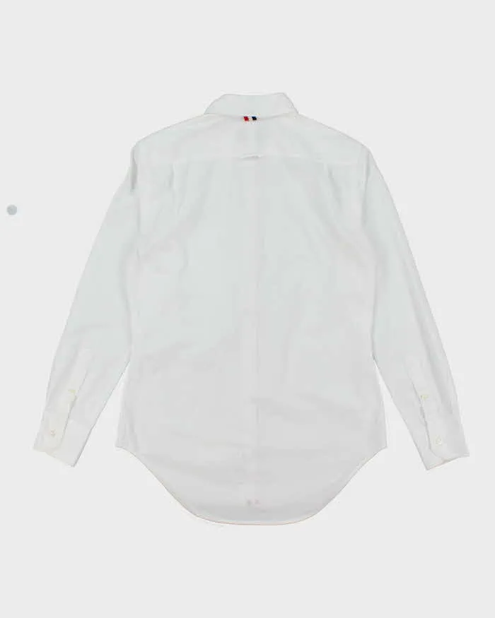 Vintage Thom Browne Plain White Long Sleeve Button Up Shirt - S sold by Rokit product image thumbnail 2