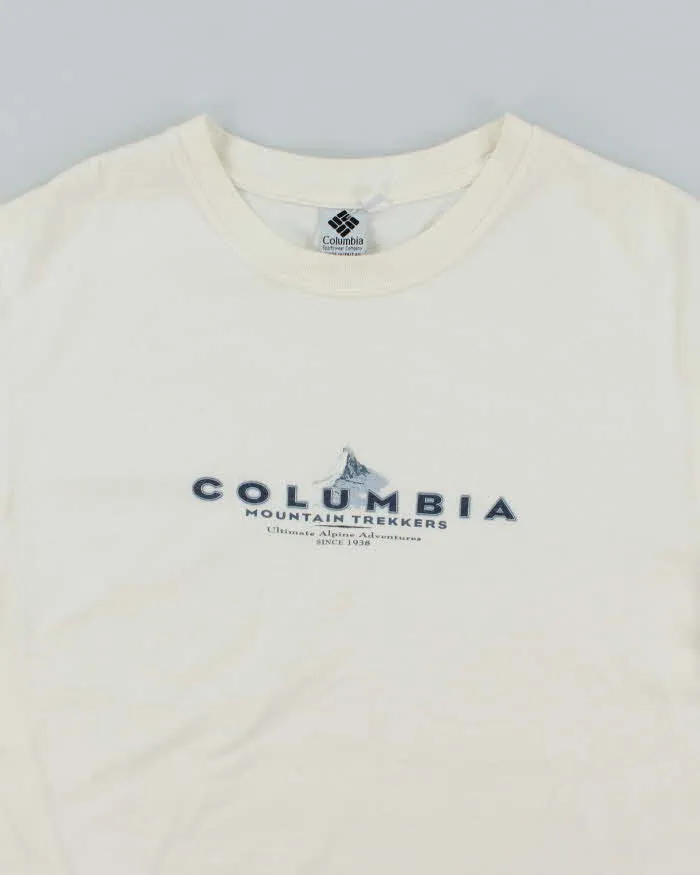 Vintage 90's Columbia Mountain Trekking Graphic T-Shirt - M sold by Rokit product image thumbnail 3