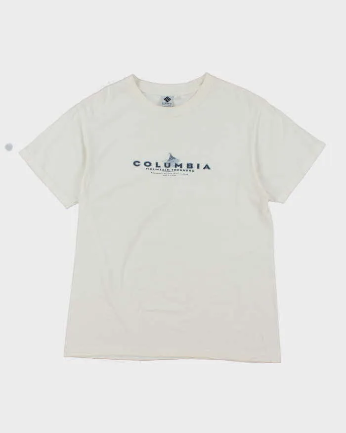 Vintage 90's Columbia Mountain Trekking Graphic T-Shirt - M sold by Rokit