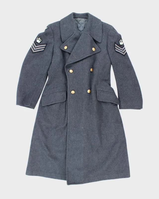 50s Vintage Canadian Air Force Heavy Wool Great Coat - Medium sold by Rokit