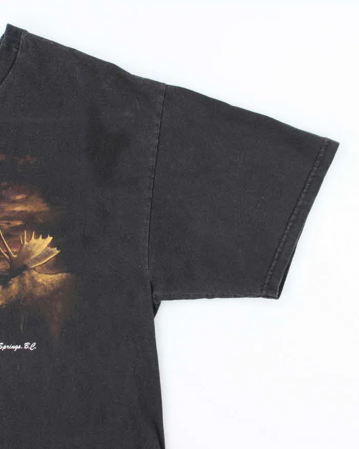 Vintage 90's Nature Moose Pack Graphic T-Shirt - XL sold by Rokit product image thumbnail 4