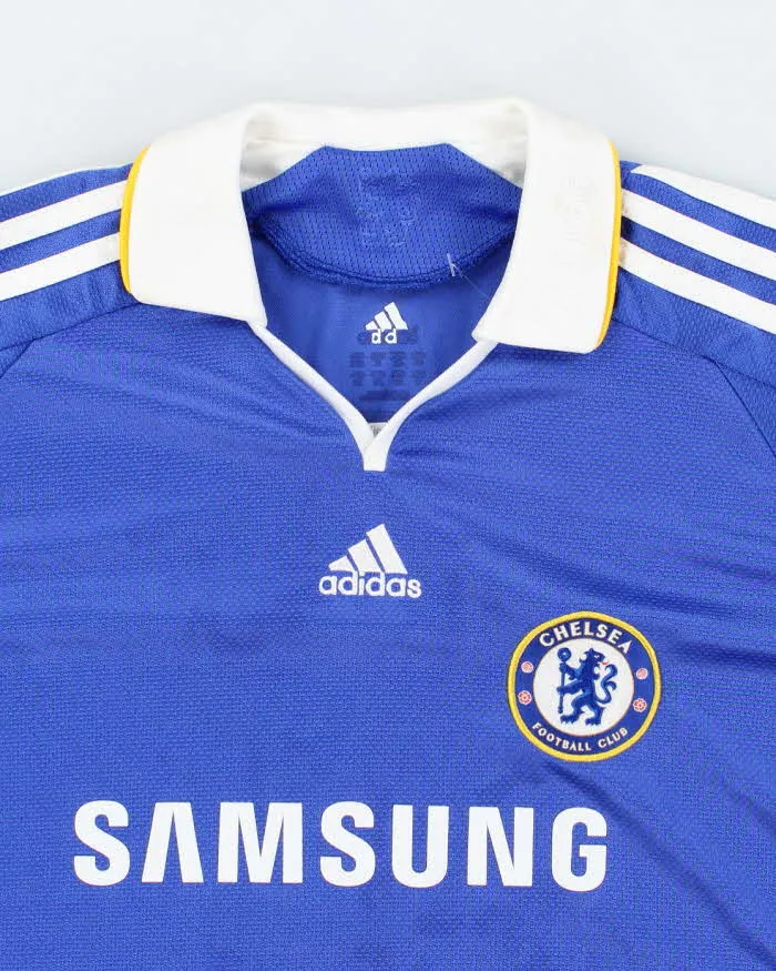 Vintage Adidas Chelsea FC 2008/09 Home Football Long Sleeve Shirt - XS sold by Rokit product image thumbnail 3