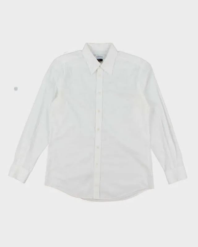 Vintage Versace Collection City White Luxury Shirt - L sold by Rokit
