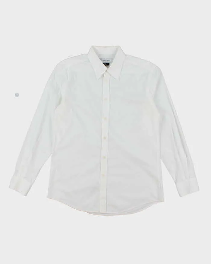 Vintage Versace Collection City White Luxury Shirt - L sold by Rokit