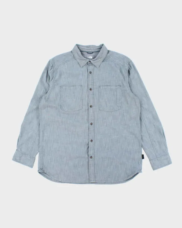 Vintage 00s The North Face Lightweight Denim Shirt - XL sold by Rokit