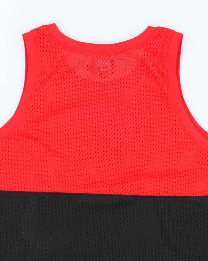 Vintage 2000's Stussy Two Tone Spell Out Graphic Basketball Jersey - M sold by Rokit product image thumbnail 4