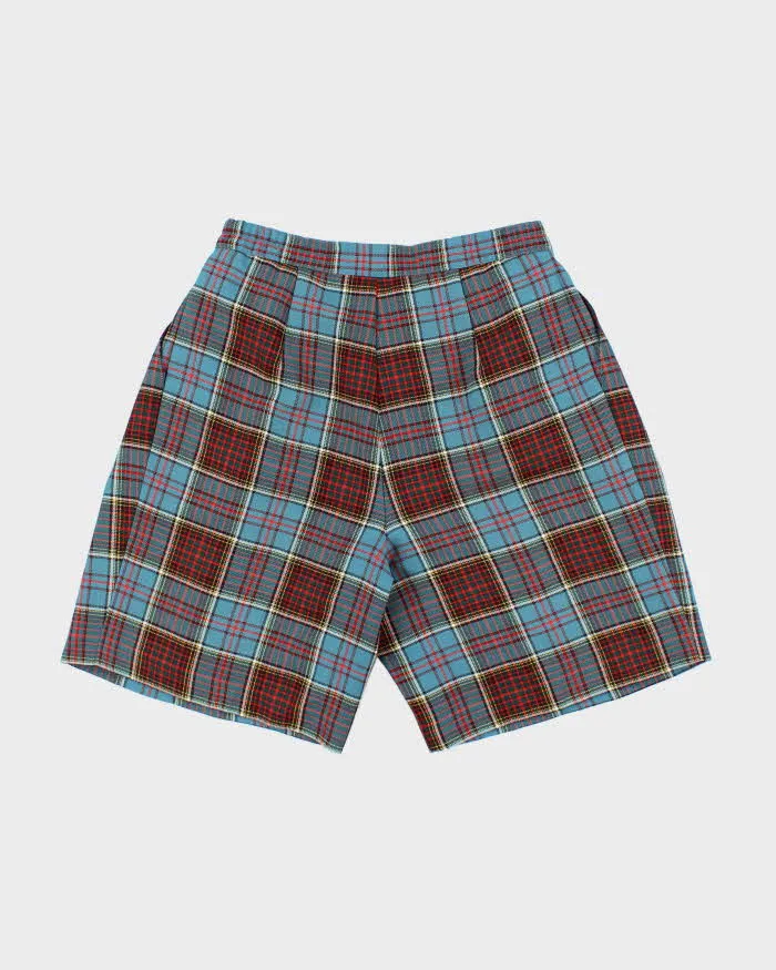 Vintage 80's Lyle & Scott Wool Tartan Print Shorts - W28 L9 sold by Rokit product image thumbnail 2