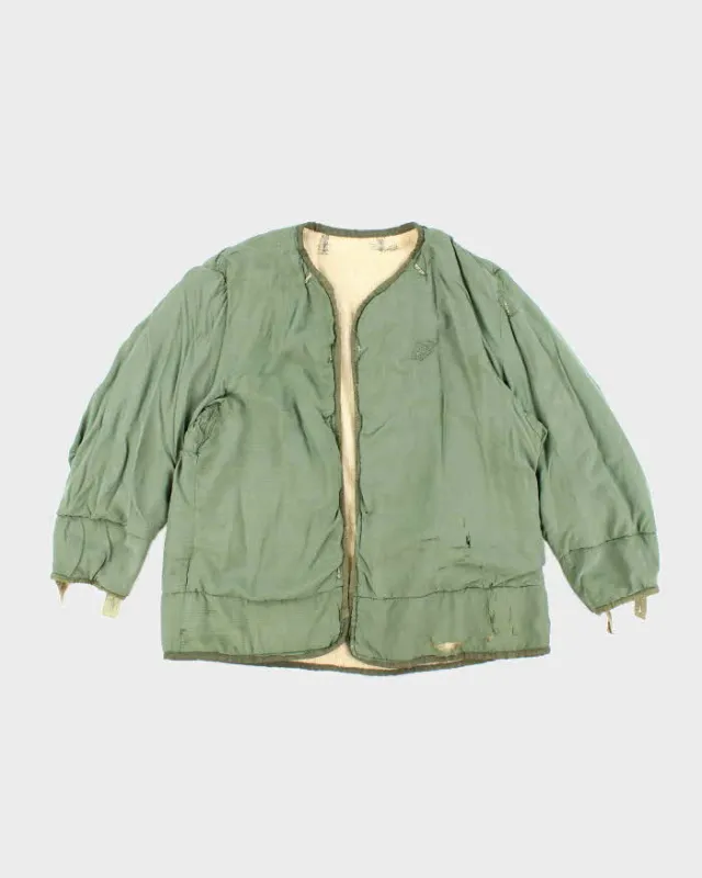 50s Vintage US Army M51 Jacket Liner - Large sold by Rokit