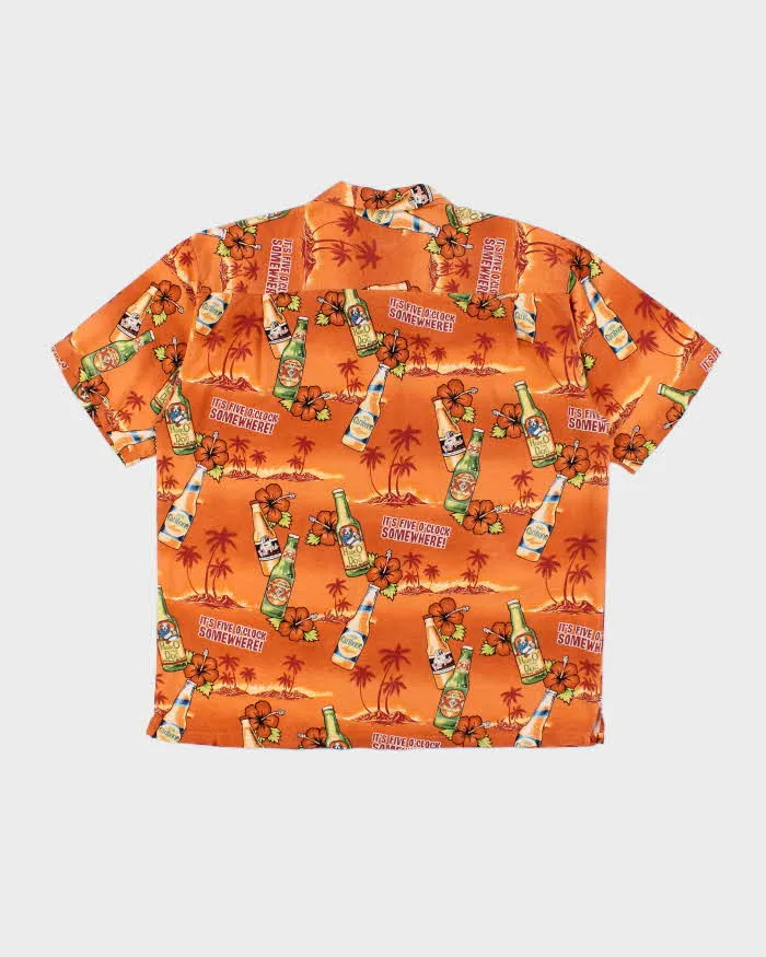 Vintage Big Dogs Silk Hawaiian Oversized Shirt - L sold by Rokit product image thumbnail 2