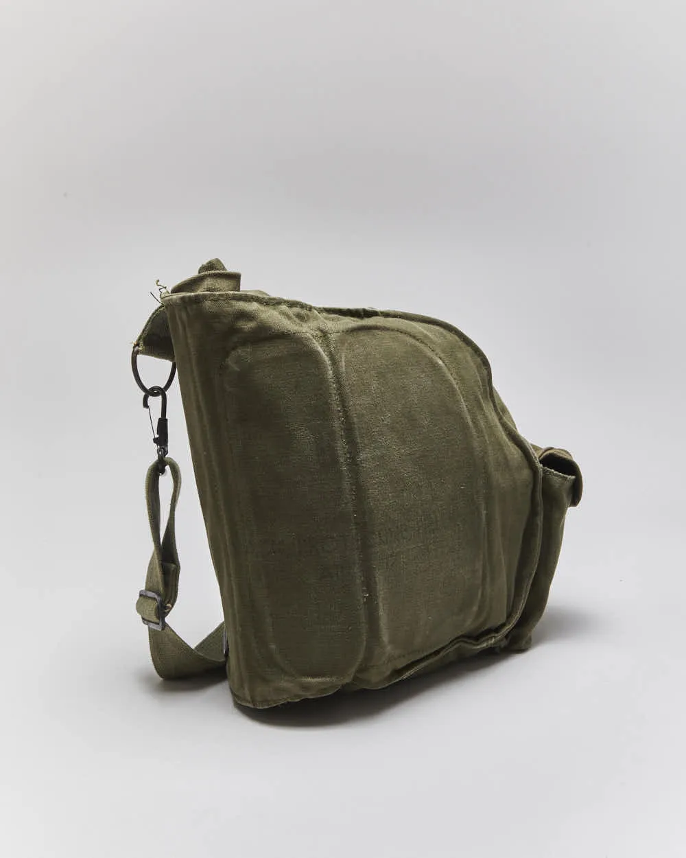 60s Vintage US army M17 ABC Gas Mask Bag sold by Rokit