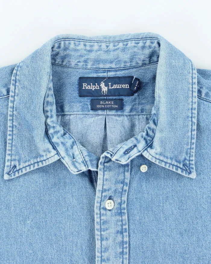 Vintage Ralph Lauren Denim Shirt - XL sold by Rokit product image thumbnail 4