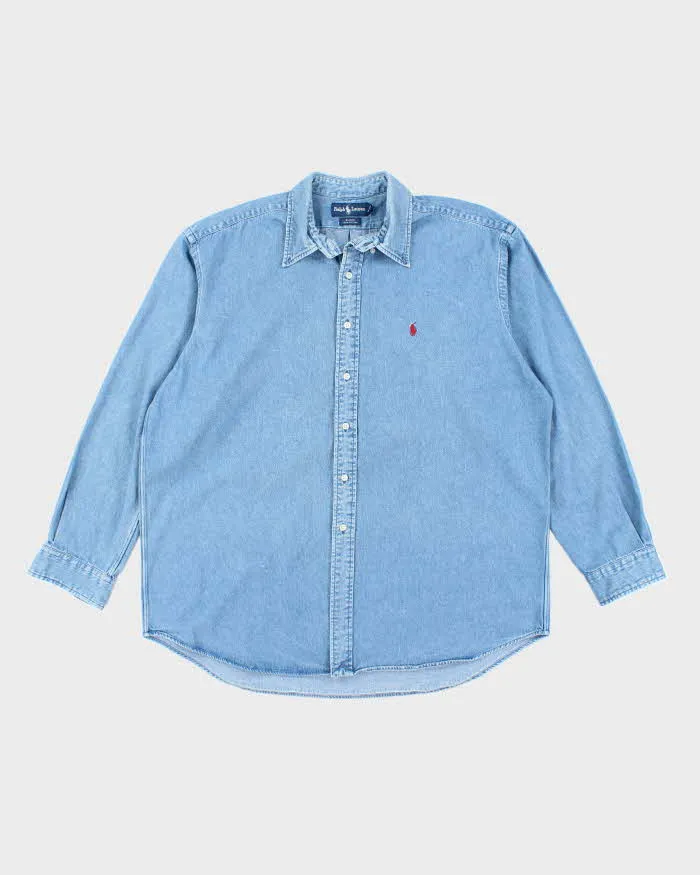 Vintage Ralph Lauren Denim Shirt - XL sold by Rokit