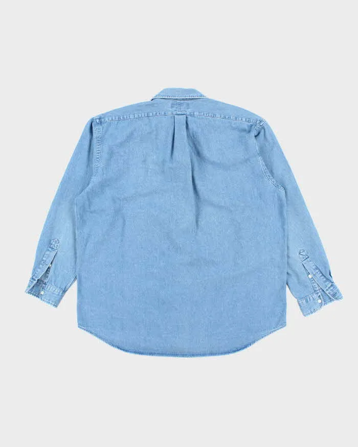 Vintage Ralph Lauren Denim Shirt - XL sold by Rokit product image thumbnail 2