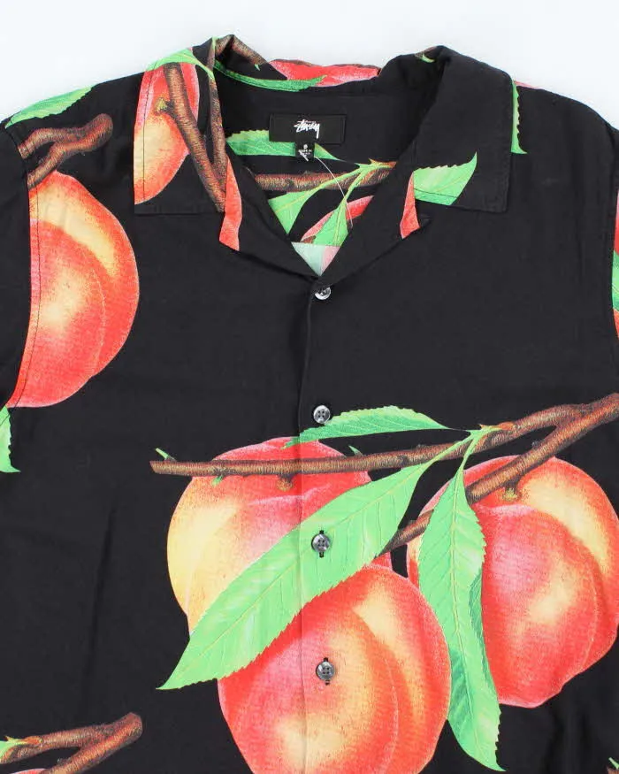 Stussy Hawaiian Peach Pattern Shirt - S sold by Rokit product image thumbnail 3