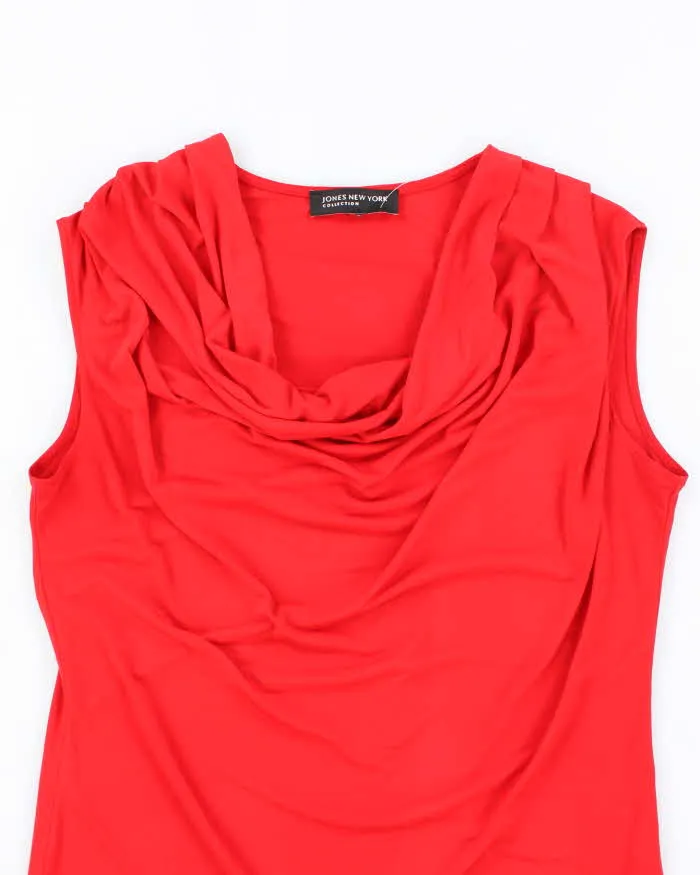Vintage Y2k 00s Jones New York Cowl Neck Top - L sold by Rokit product image thumbnail 3