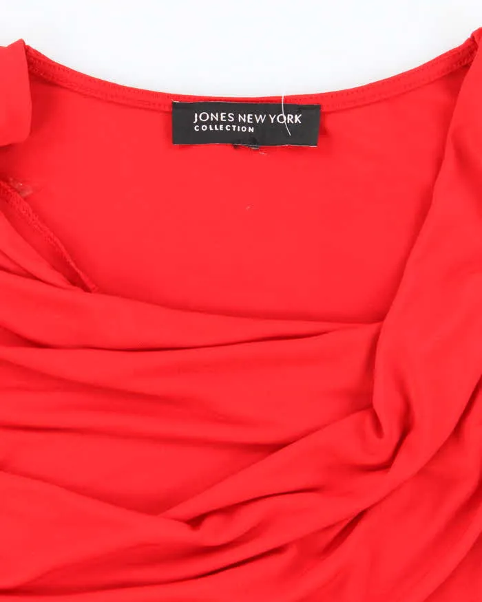 Vintage Y2k 00s Jones New York Cowl Neck Top - L sold by Rokit product image thumbnail 5