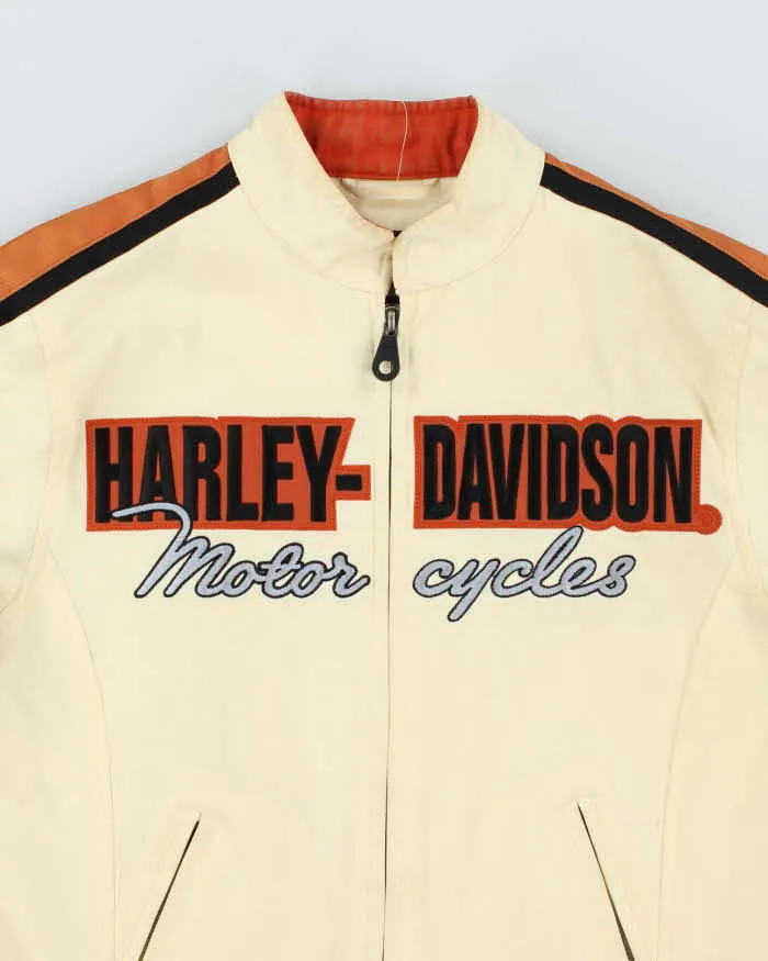 Vintage Y2K Harley Davidson Embroidered Biker Jacket - XS sold by Rokit product image thumbnail 3