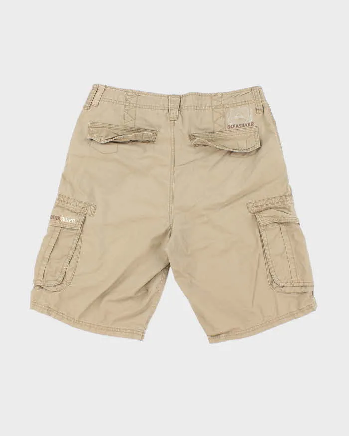 Vintage Y2K Quiksilver Baggy Heavyweight Cargo Shorts - W30 L10 sold by Rokit product image thumbnail 2