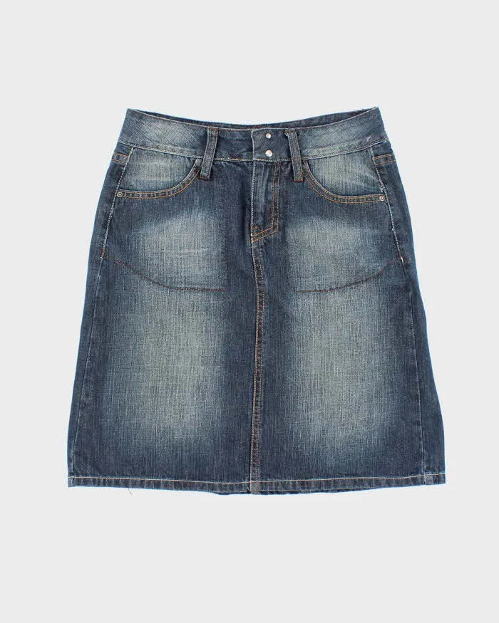 Vintage Y2k 00s Jacob Connexion Denim Skirt - XS sold by Rokit