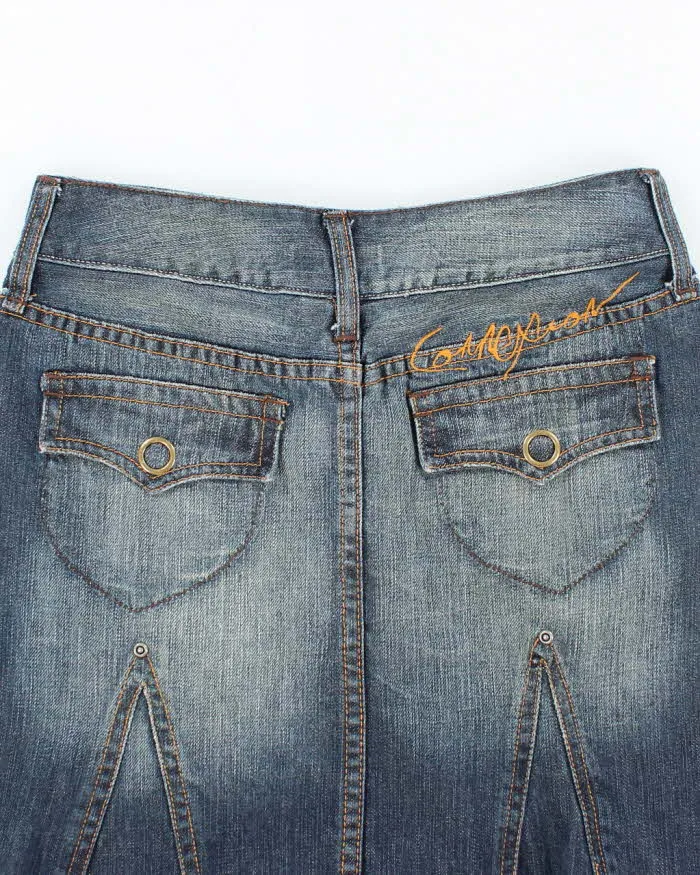 Vintage Y2k 00s Jacob Connexion Denim Skirt - XS sold by Rokit product image thumbnail 4