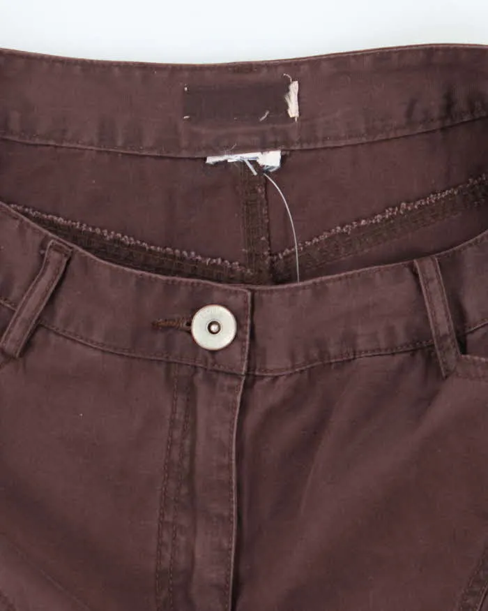 Vintage Y2k 00s Mossimo Brown Denim Skirt - S sold by Rokit product image thumbnail 5