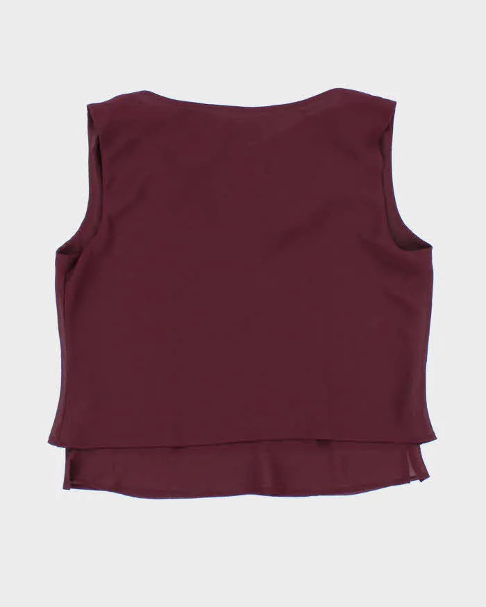 Vintage 90s Vanessa Stevens Cowl Neck Top - L sold by Rokit product image thumbnail 2