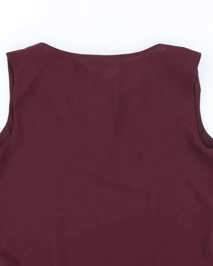 Vintage 90s Vanessa Stevens Cowl Neck Top - L sold by Rokit product image thumbnail 4