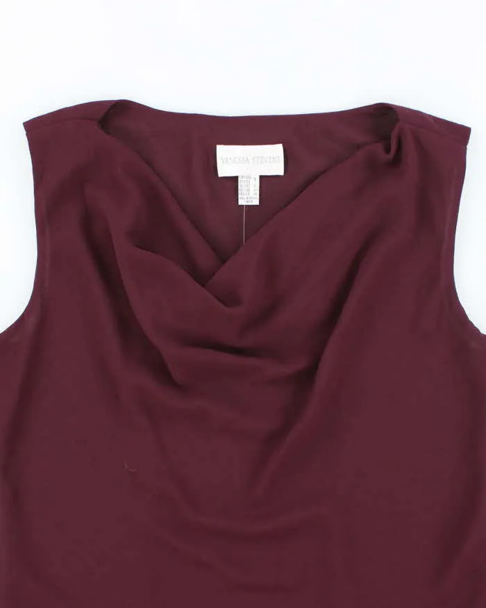 Vintage 90s Vanessa Stevens Cowl Neck Top - L sold by Rokit product image thumbnail 3