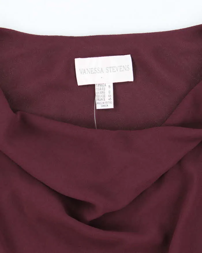 Vintage 90s Vanessa Stevens Cowl Neck Top - L sold by Rokit product image thumbnail 5