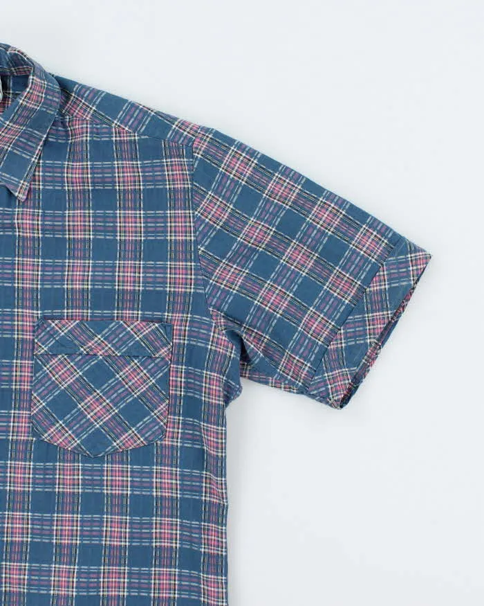Vintage 80's Triola Checked Short Sleeve Shirt - XL sold by Rokit product image thumbnail 4