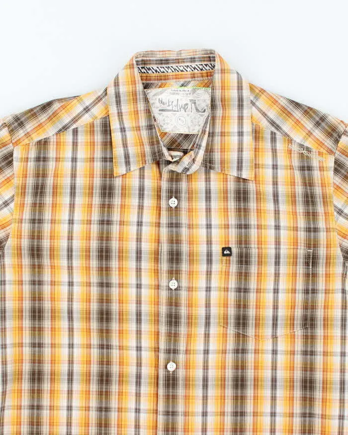 Vintage 00s Quicksilver Short Sleeve Check Shirt - M sold by Rokit product image thumbnail 3