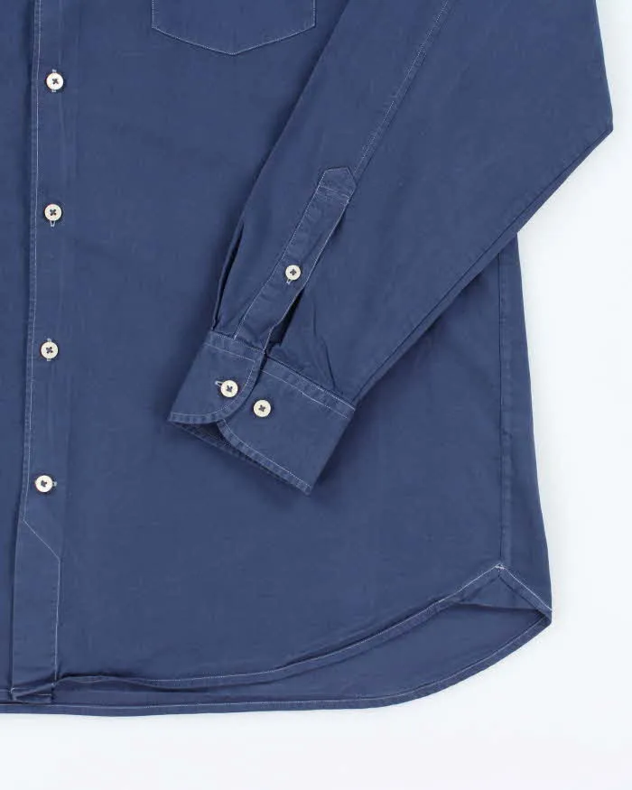 Vintage Tommy Bahama Long Sleeve Silk Blend Shirt - XL sold by Rokit product image thumbnail 4