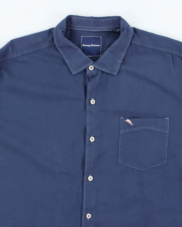 Vintage Tommy Bahama Long Sleeve Silk Blend Shirt - XL sold by Rokit product image thumbnail 3