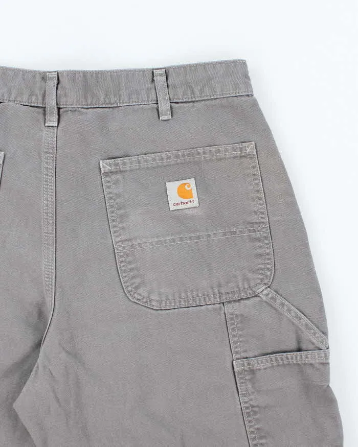 Vintage 2000's Carhartt Single Knee Carpenter Shorts - W32 L10 sold by Rokit product image thumbnail 4