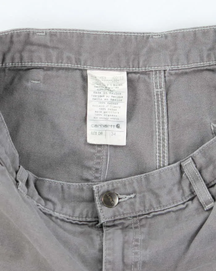 Vintage 2000's Carhartt Single Knee Carpenter Shorts - W32 L10 sold by Rokit product image thumbnail 5