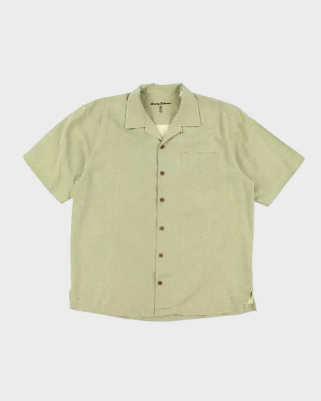 Vintage Tommy Bahama Silk Hawaiian Shirt - L sold by Rokit